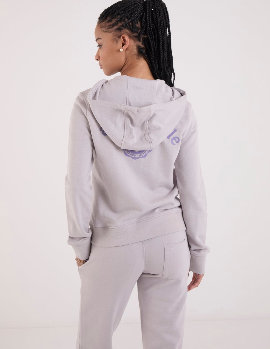 Sudadera con capucha y bolsa para mujer 6