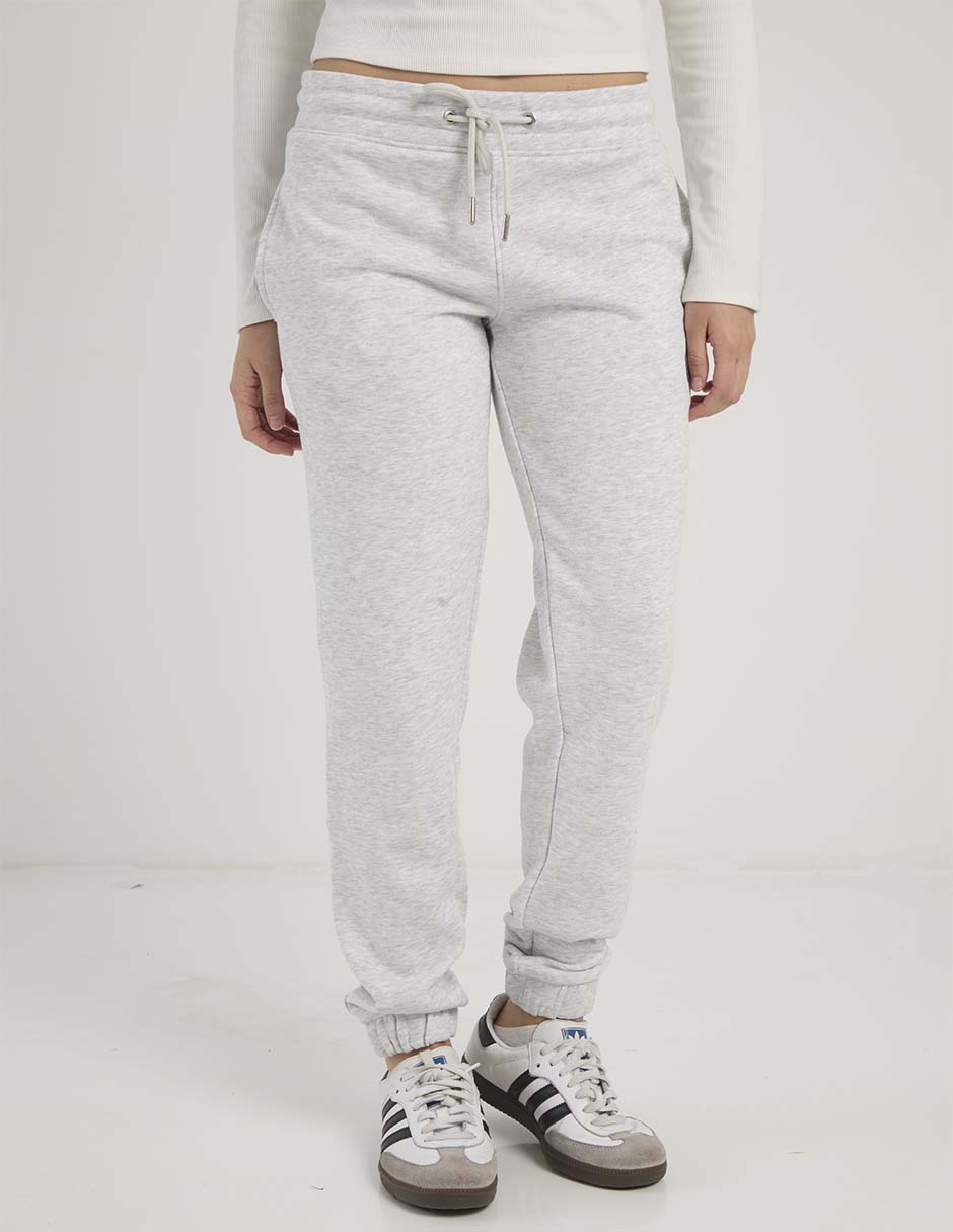 Pants regular con agujeta para mujer