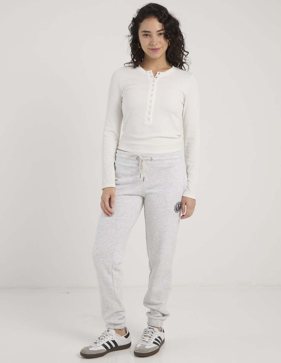 Pants regular con agujeta para mujer 2