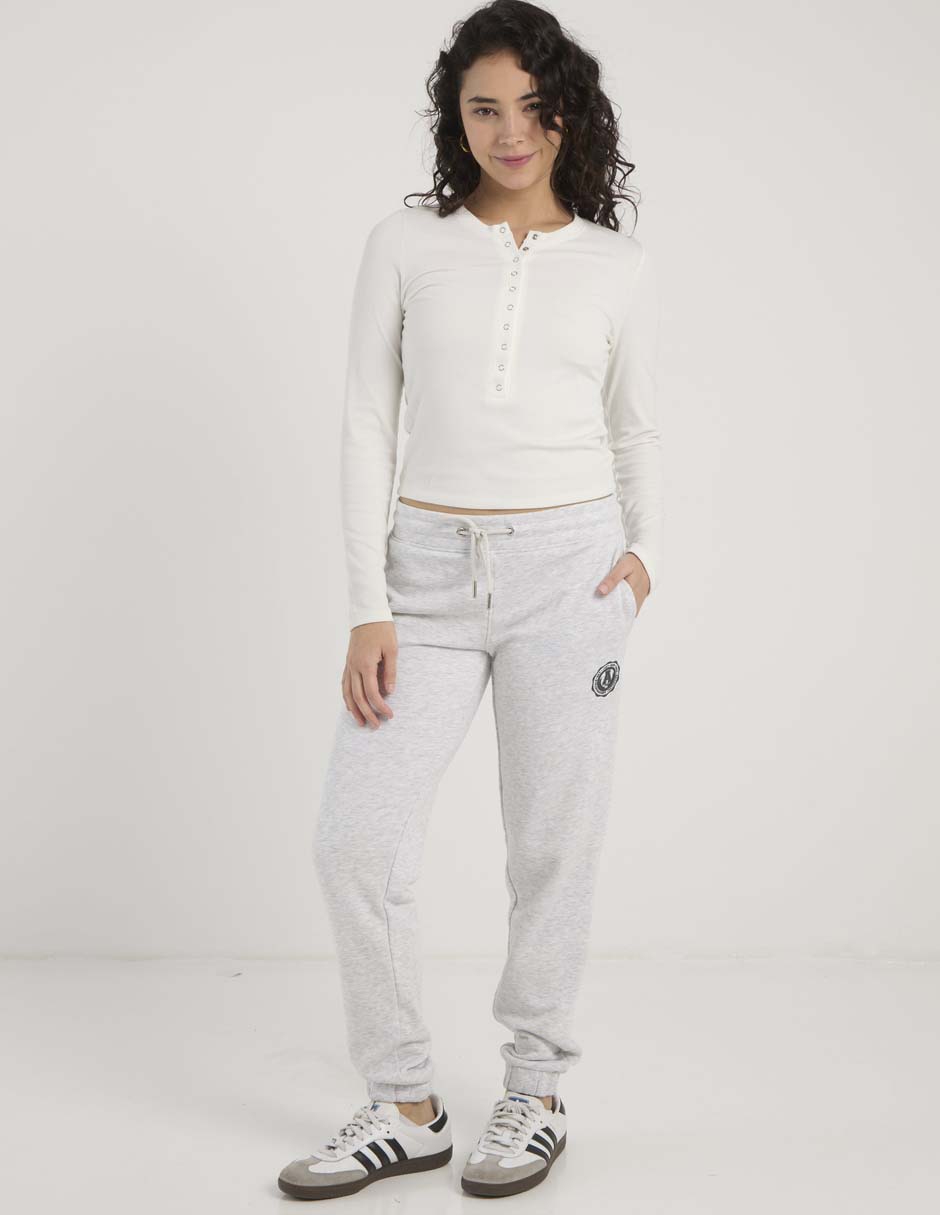 Pants regular con agujeta para mujer 3