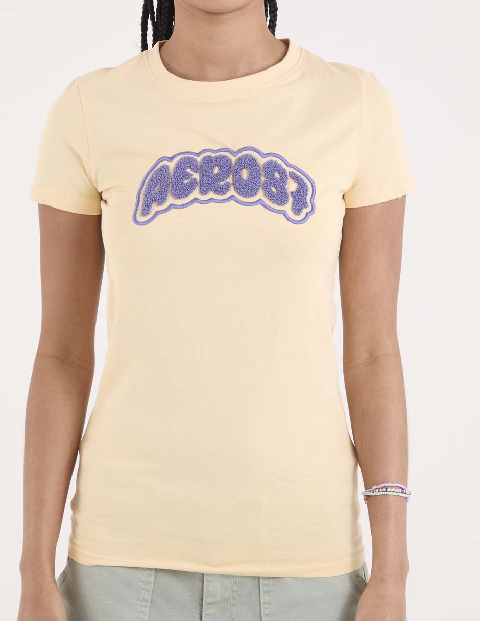 Playera manga corta cuello redondo para mujer 7