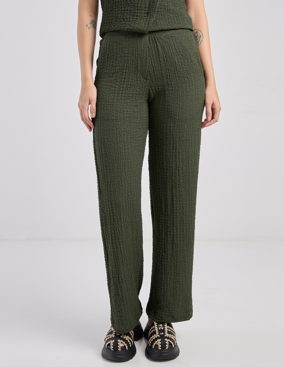 Pantalón relaxed Aéropostale straight para mujer
