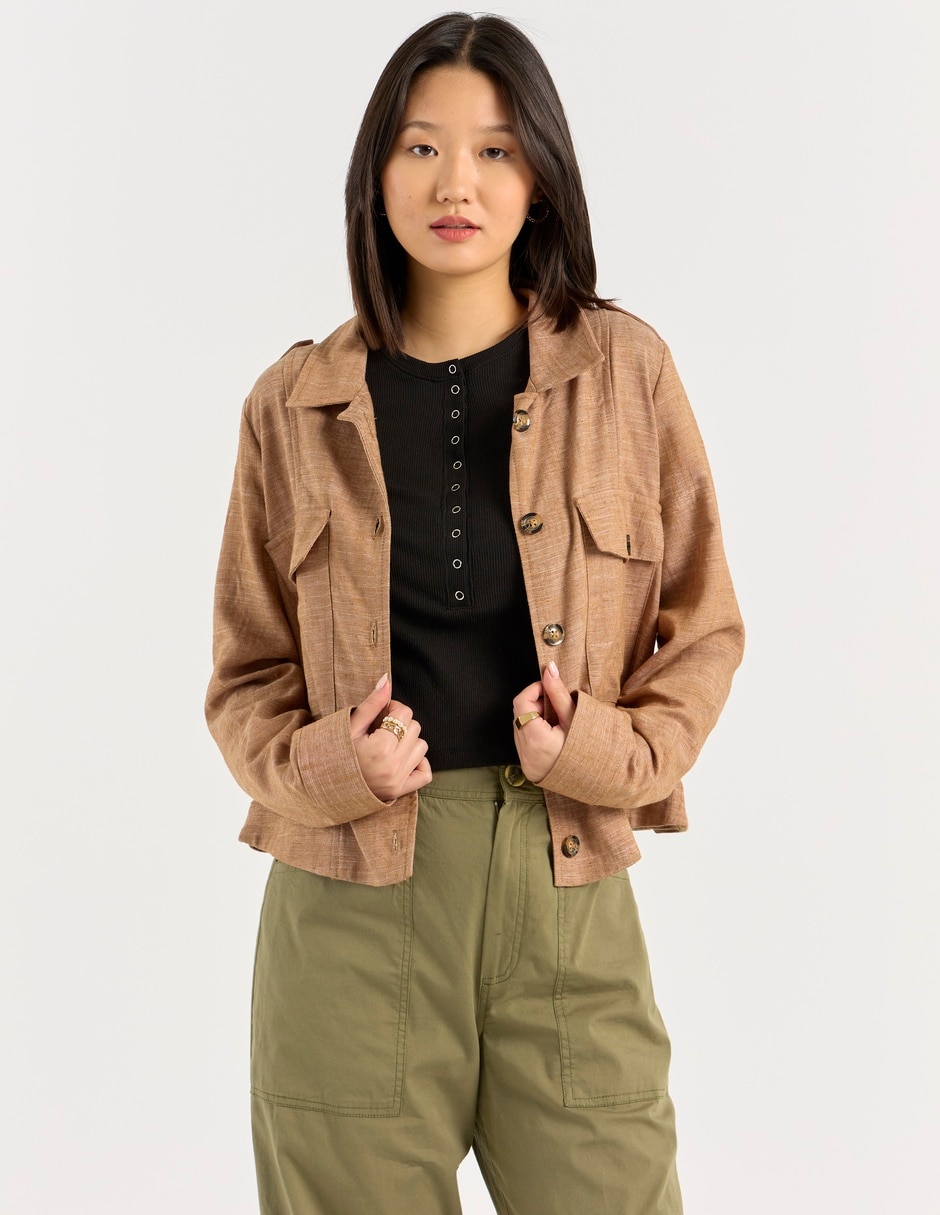 Chamarra casual Aéropostale para mujer