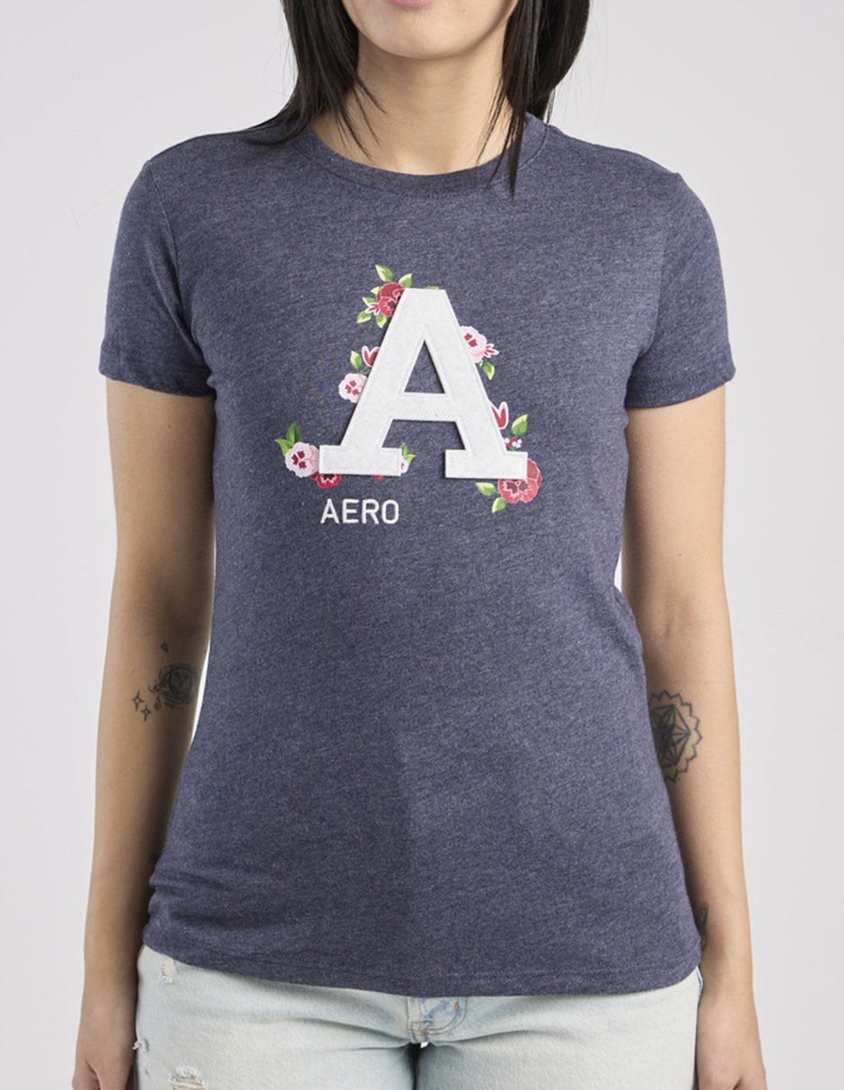 Playera manga corta cuello redondo para mujer 5