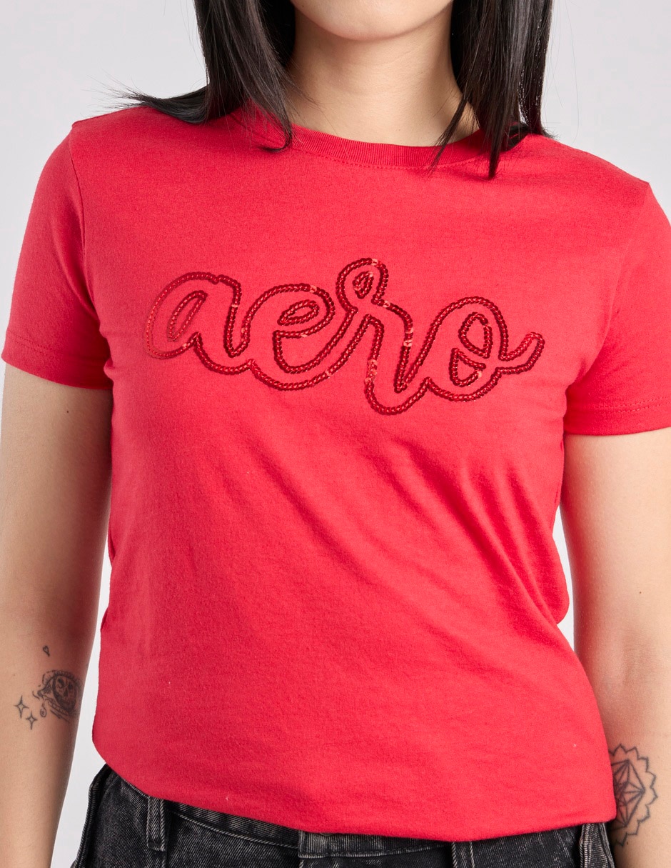 PLAYERA AERO AERODIC1-25 RE, XCH, ROJO
