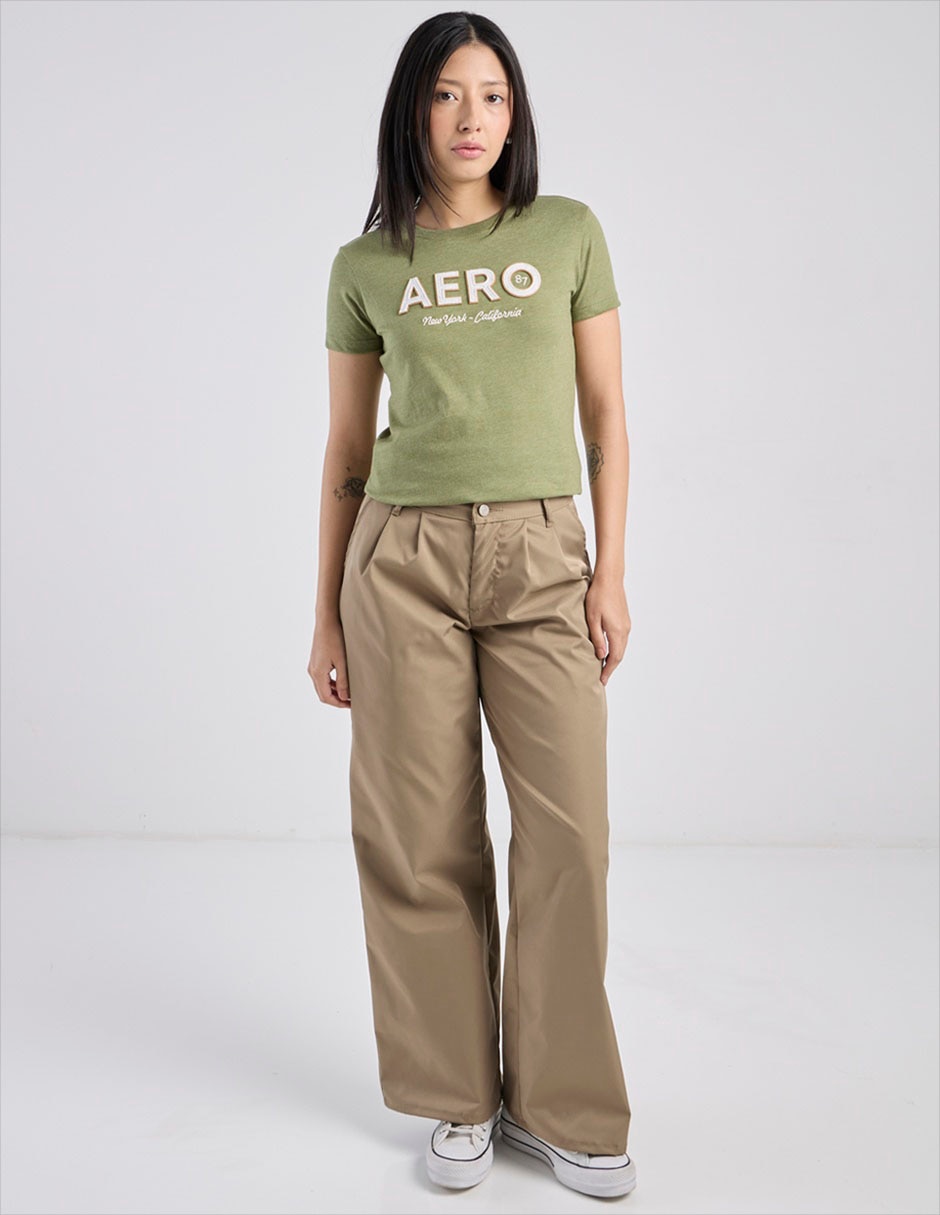 Playera manga corta cuello redondo para mujer 3