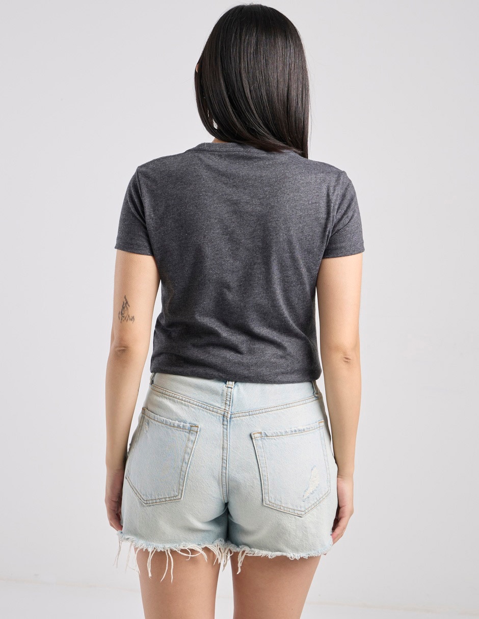 Playera manga corta Aero cuello redondo para mujer