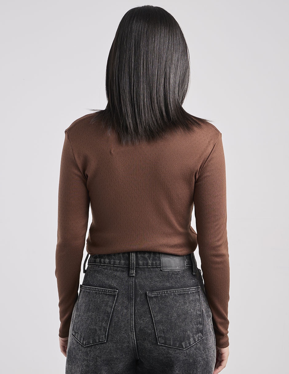 Blusa Aéropostale manga larga para mujer