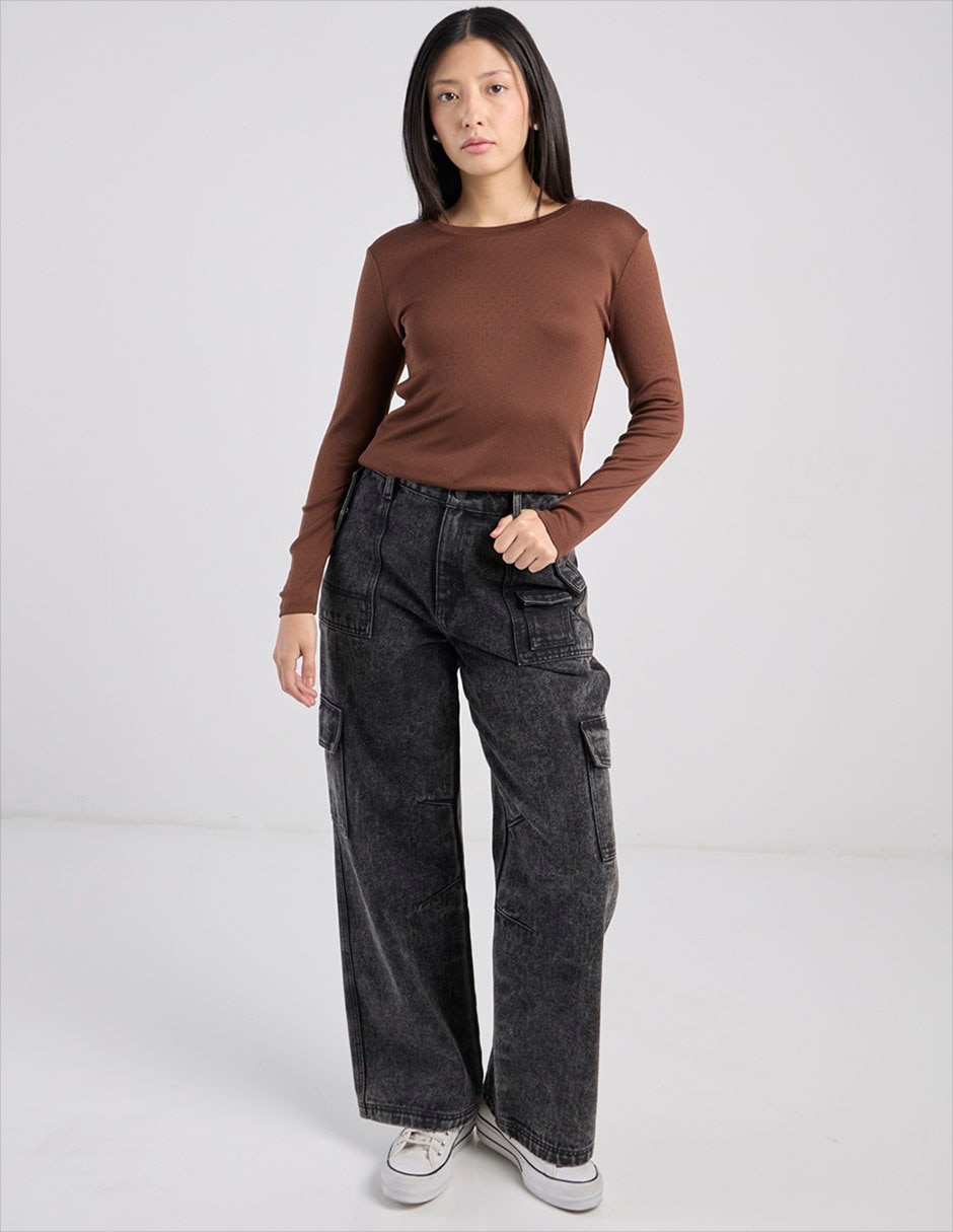 Blusa Aéropostale manga larga para mujer