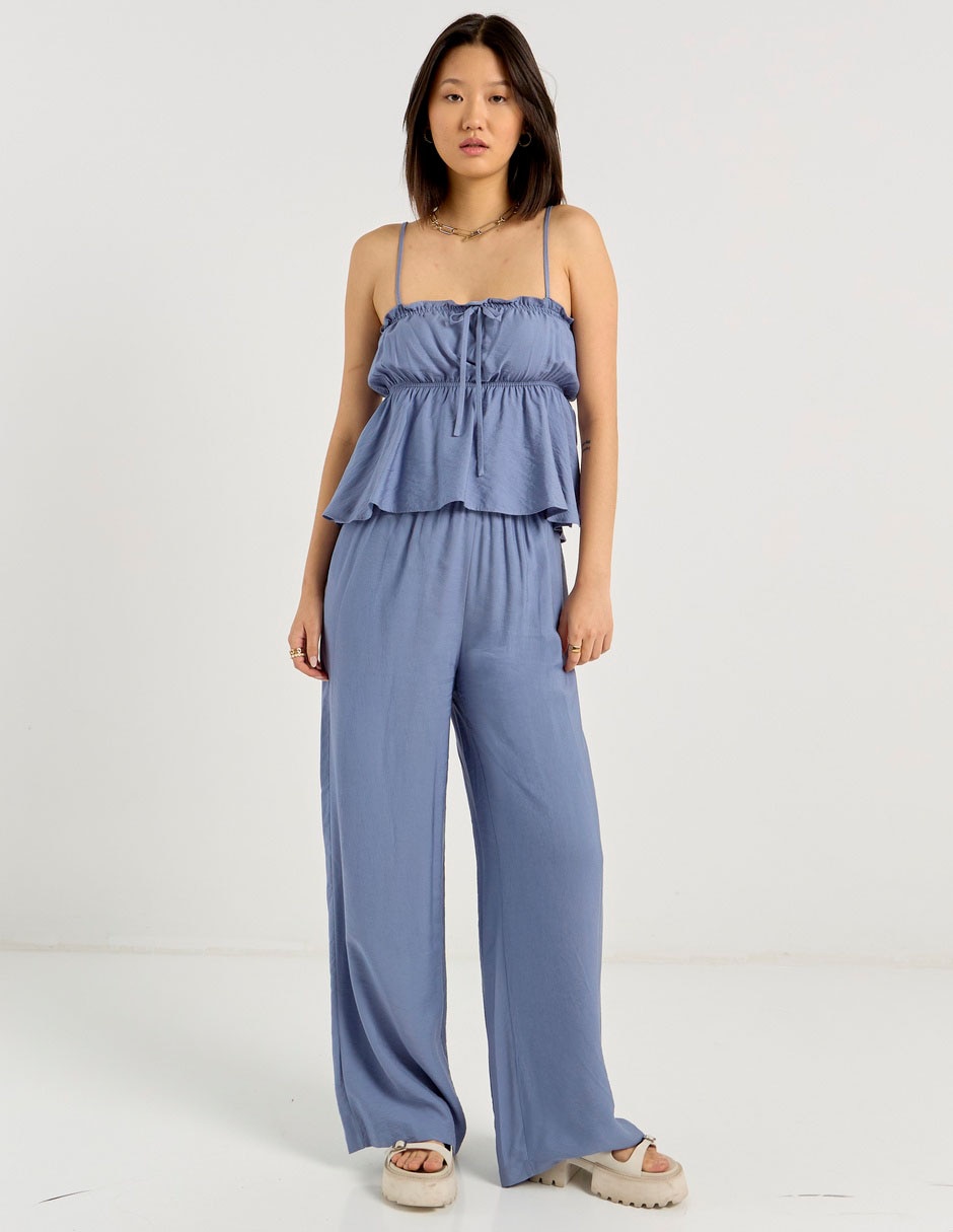 Pantalón relaxed amplio para mujer 3