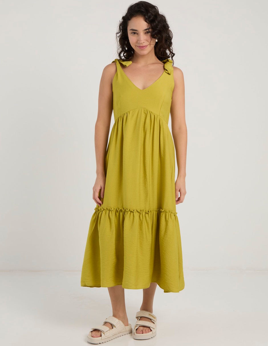 Vestido crop casual para mujer
