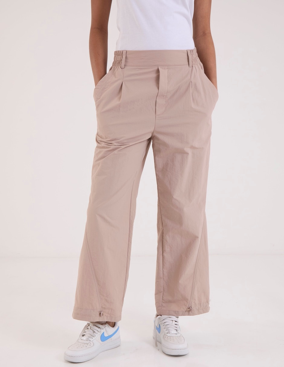 Pantalón relaxed straight para mujer