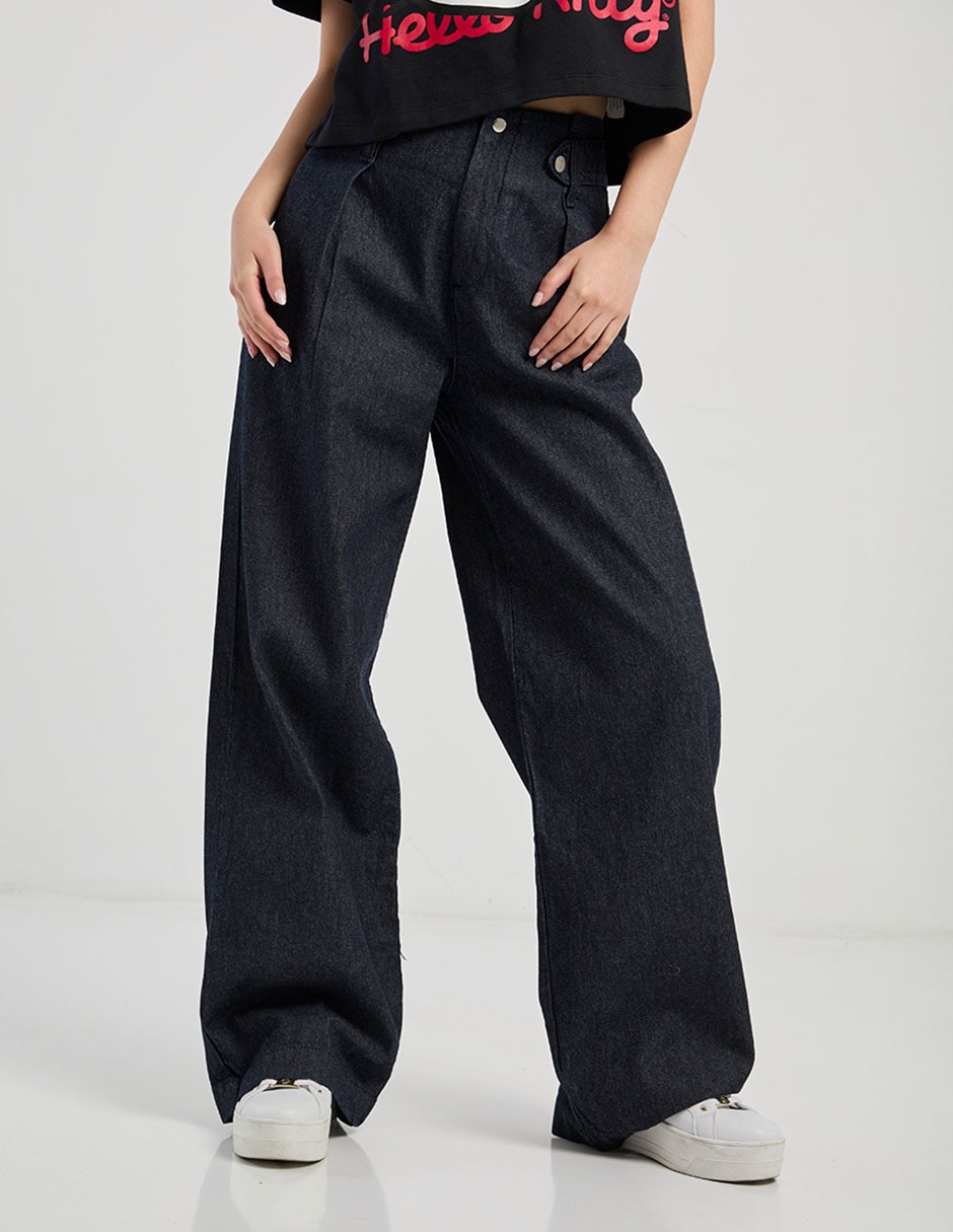 Jeans wide leg para mujer