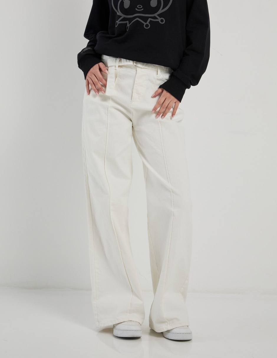 Jeans wide leg para mujer 2