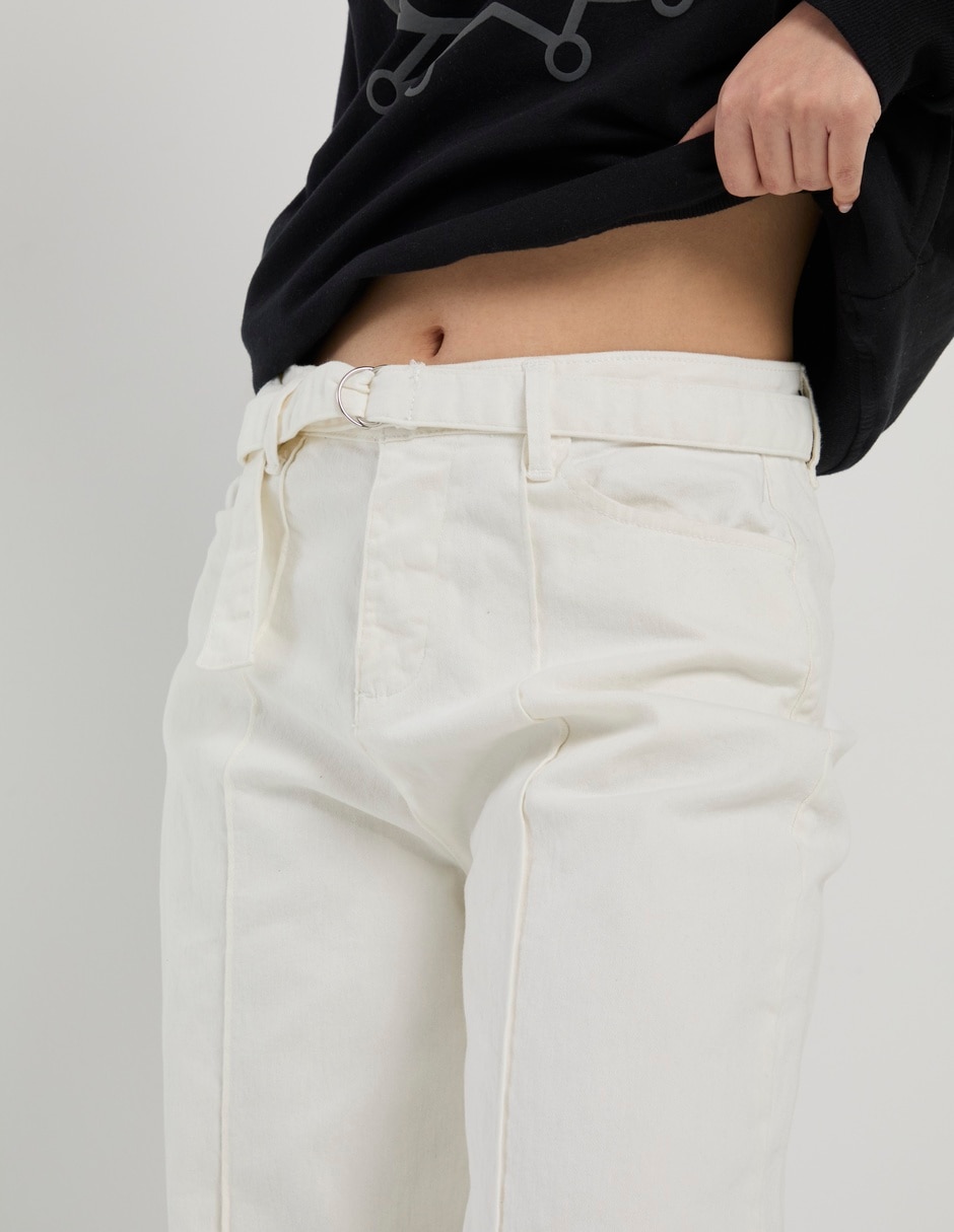 Jeans wide leg para mujer 4