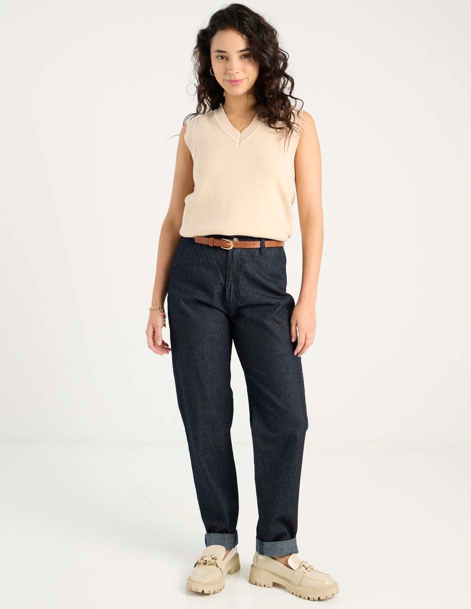 Jeans straight para mujer