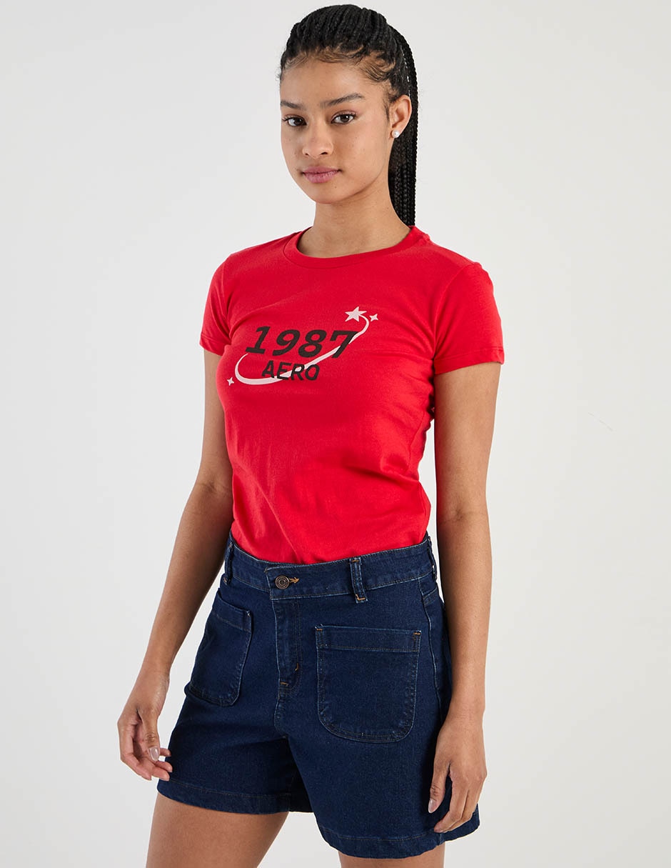 Short de mezclilla para mujer