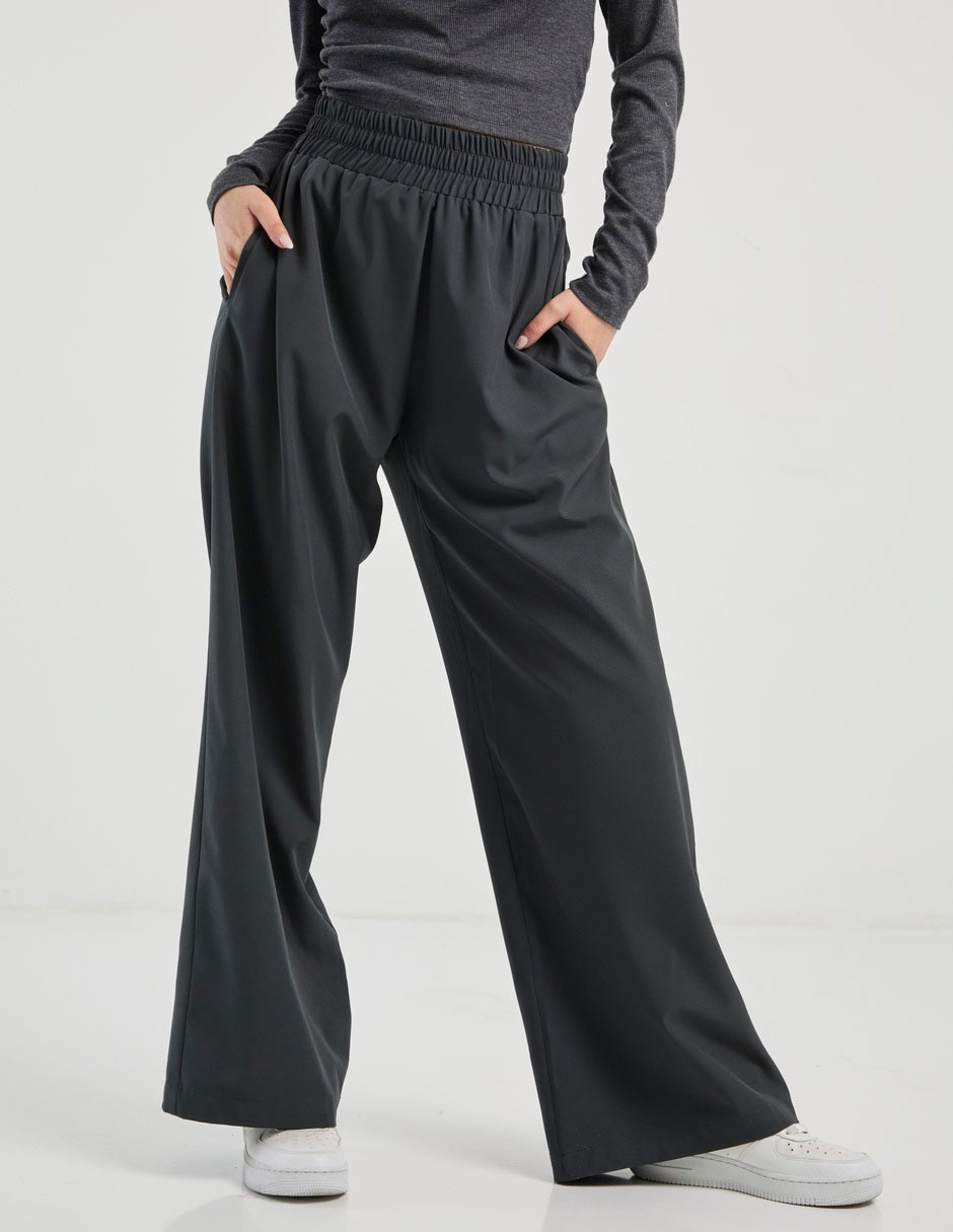 Pantalón relaxed amplio para mujer