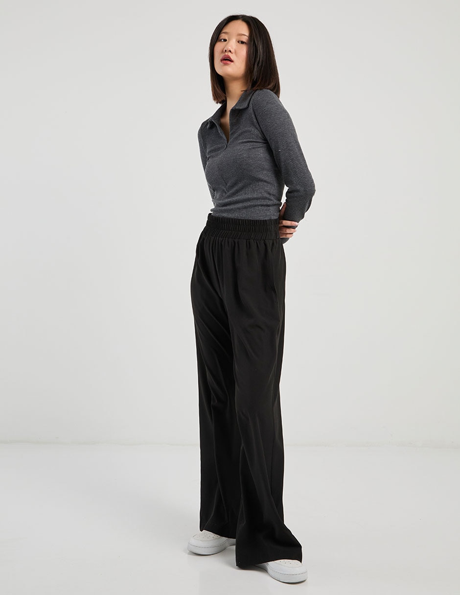 Pantalón relaxed amplio para mujer 3