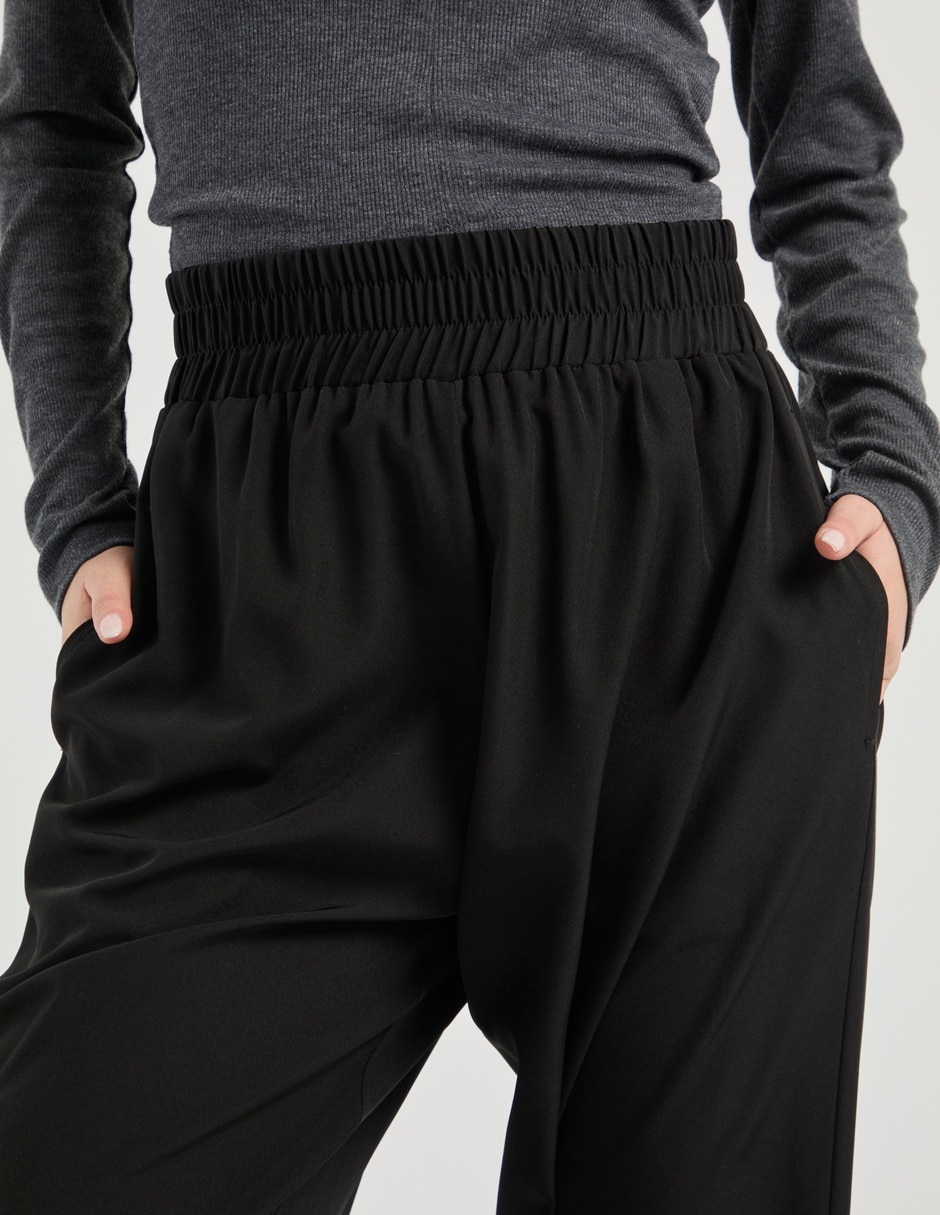 Pantalón relaxed amplio para mujer 4