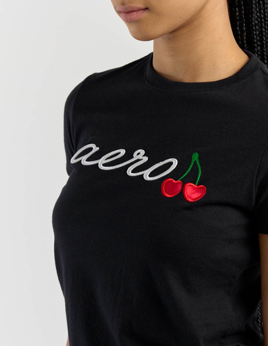 Playera manga corta cuello redondo para mujer 4