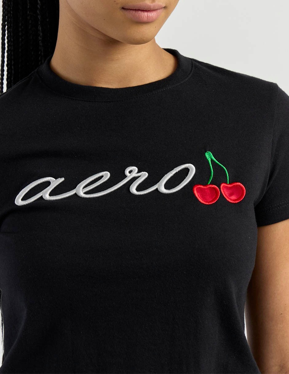 Playera manga corta cuello redondo para mujer 5