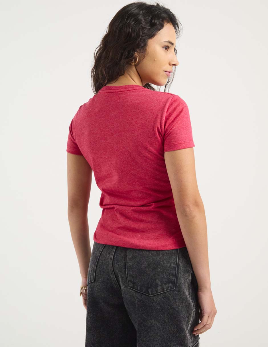 Playera manga corta Aero cuello redondo para mujer