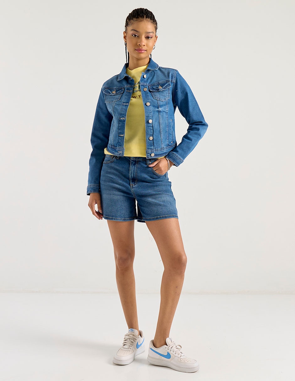 Short de mezclilla para mujer 3