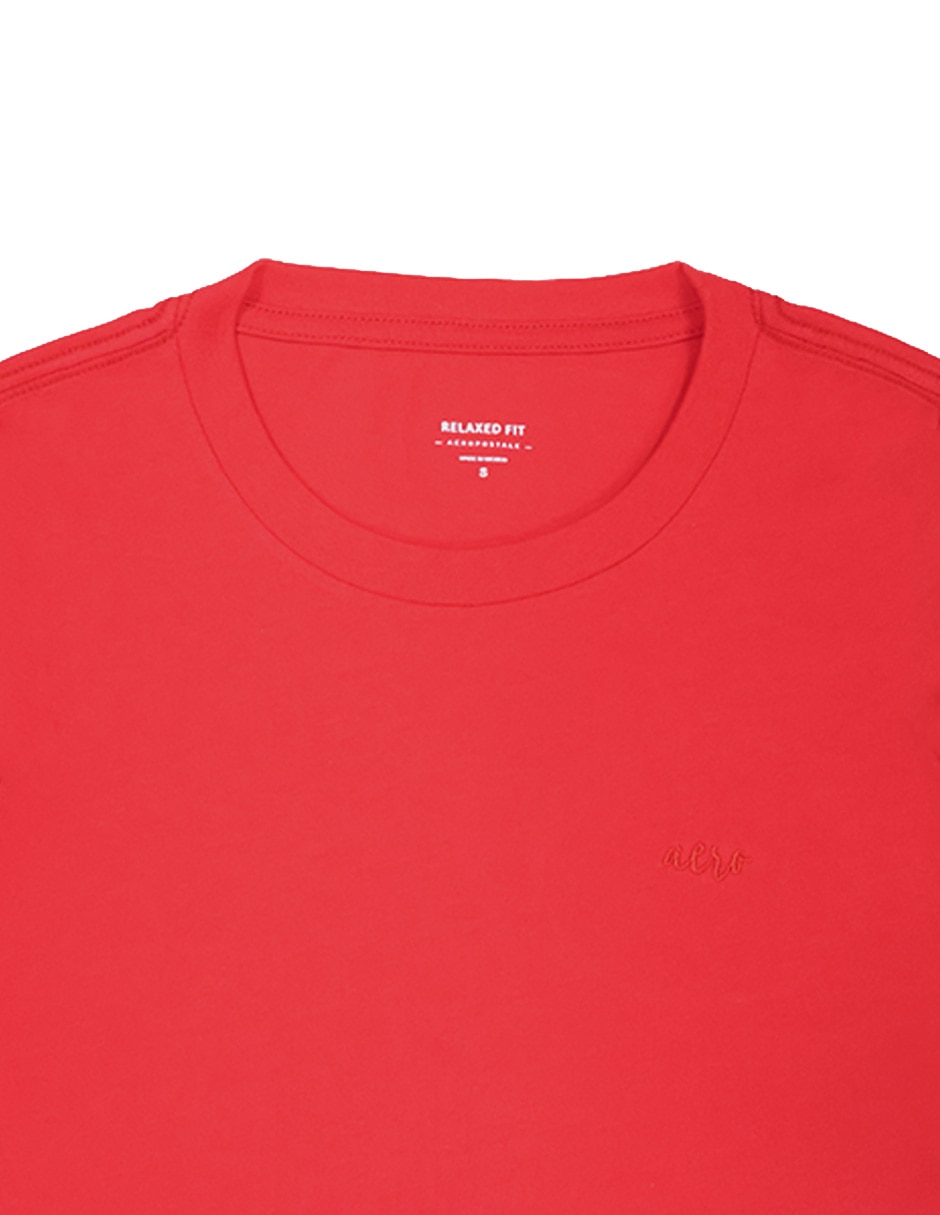 Playera manga corta Aéropostale cuello redondo para mujer