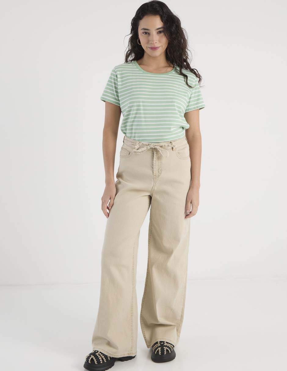 Jeans baggy cintura baja para mujer 2