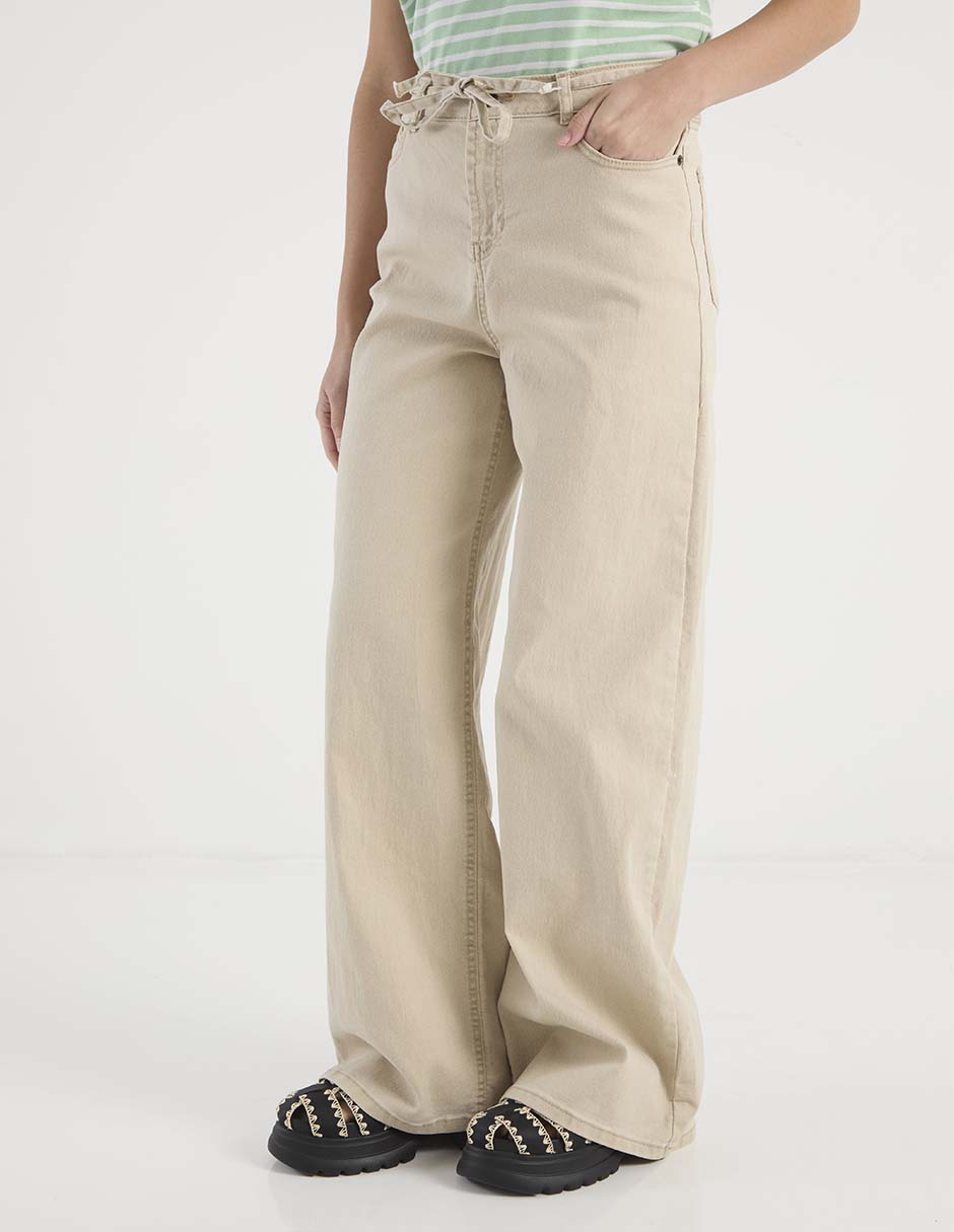 Jeans baggy cintura baja para mujer 5