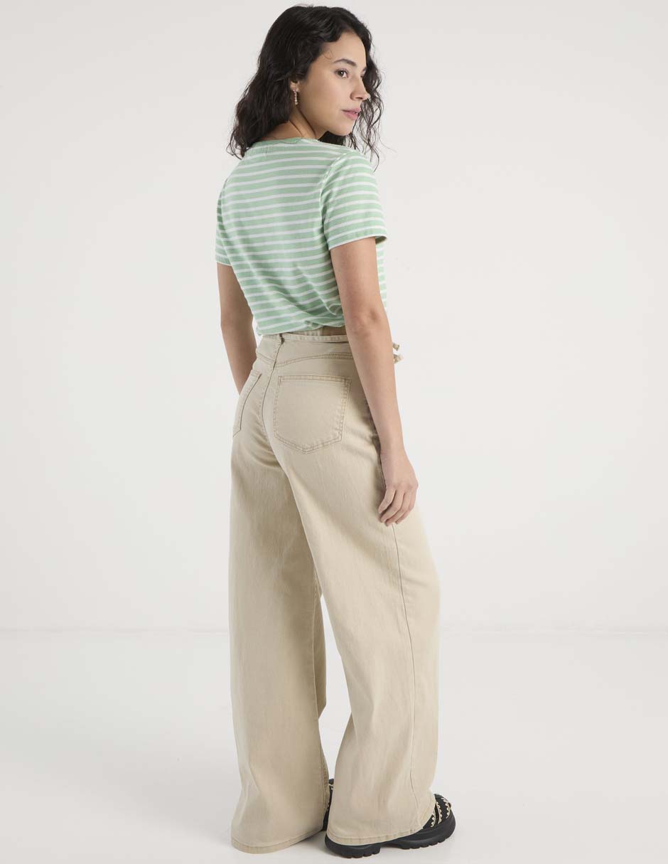 Jeans baggy cintura baja para mujer 6