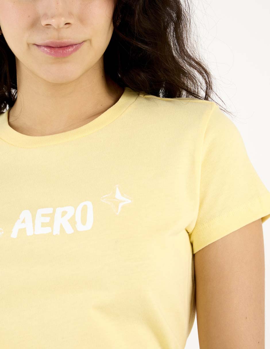 Playera manga corta cuello redondo para mujer 5