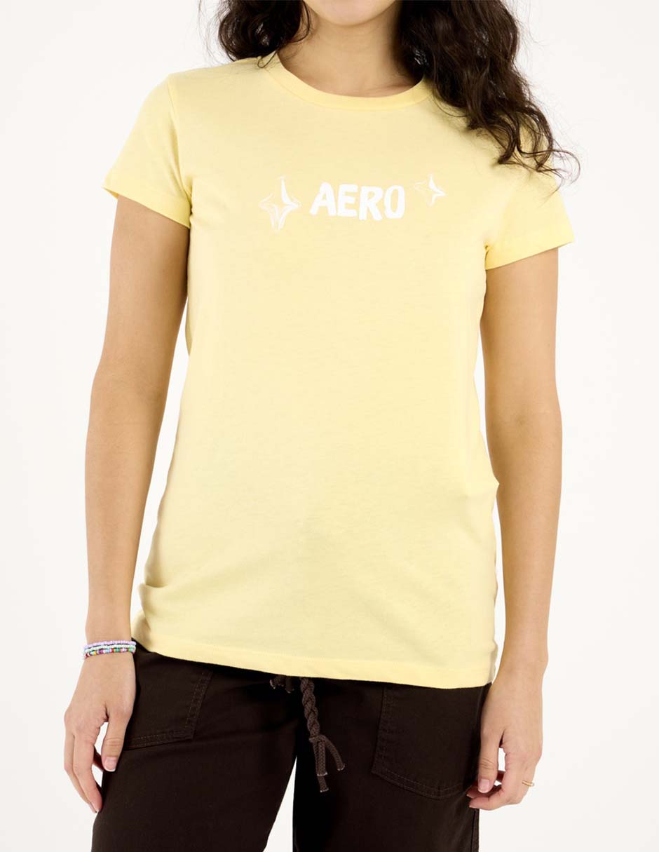 Playera manga corta cuello redondo para mujer 7