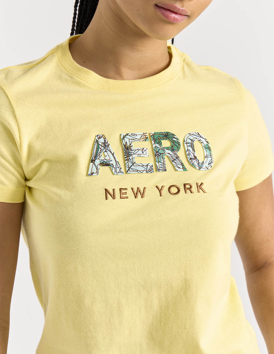 PLAYERA AERO AEROFEB3-2, XCH, AMARILLO