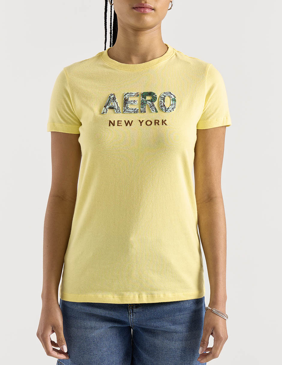 PLAYERA AERO AEROFEB3-2, XCH, AMARILLO