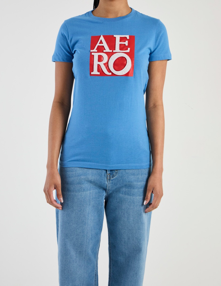 Playera manga corta cuello redondo para mujer 7