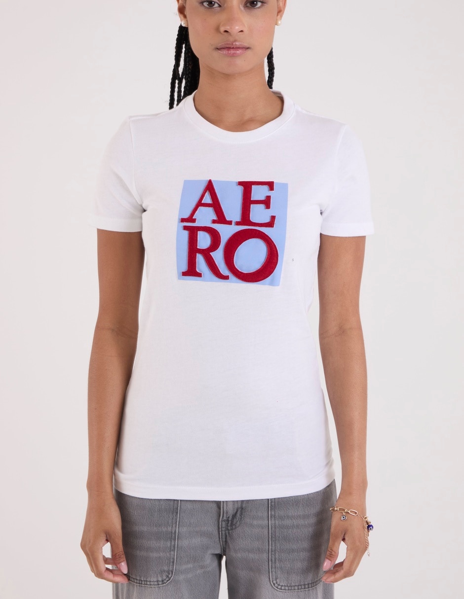 PLAYERA AERO AEROFEB4-26, 2XG, BLANCO