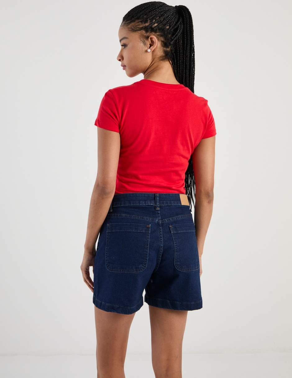 PLAYERA AERO T48676 M/C LOGO, CH, ROJO