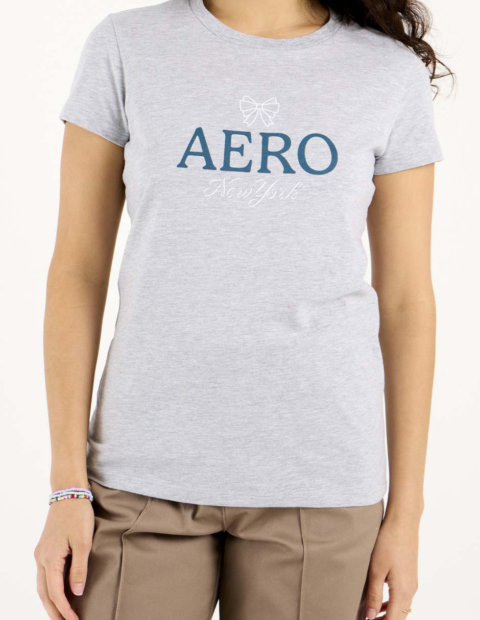 Playera manga corta cuello redondo para mujer 7