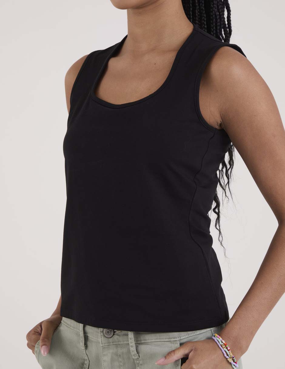 BLUSA AERO A26101 POLIÉSTER, XG, NEGRO
