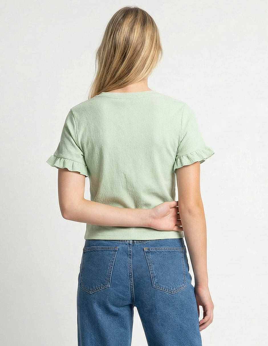Blusa manga corta para mujer 2