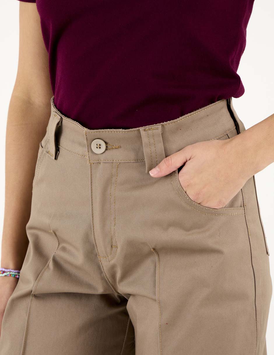 Pantalón relaxed amplio para mujer 4