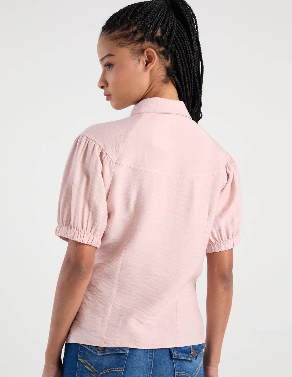 Blusa manga al codo para mujer 5