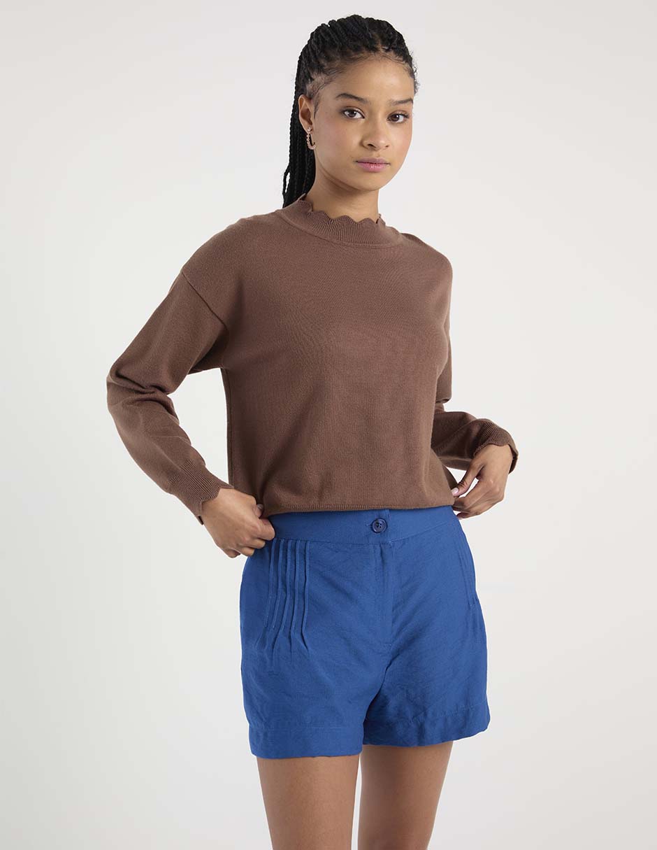 Short de poliéster para mujer Short de poliéster para mujer