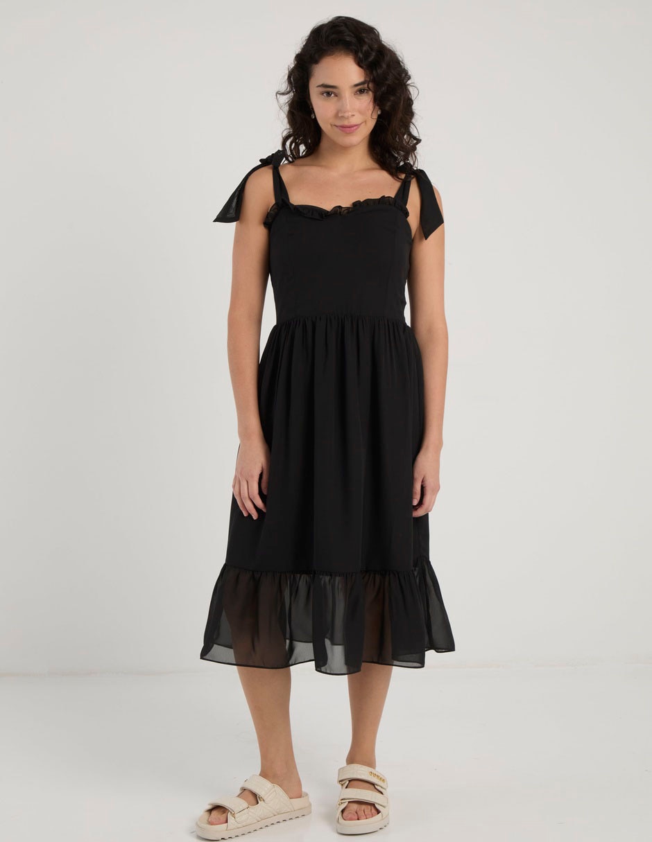 Vestido crop casual para mujer Vestido crop casual para mujer