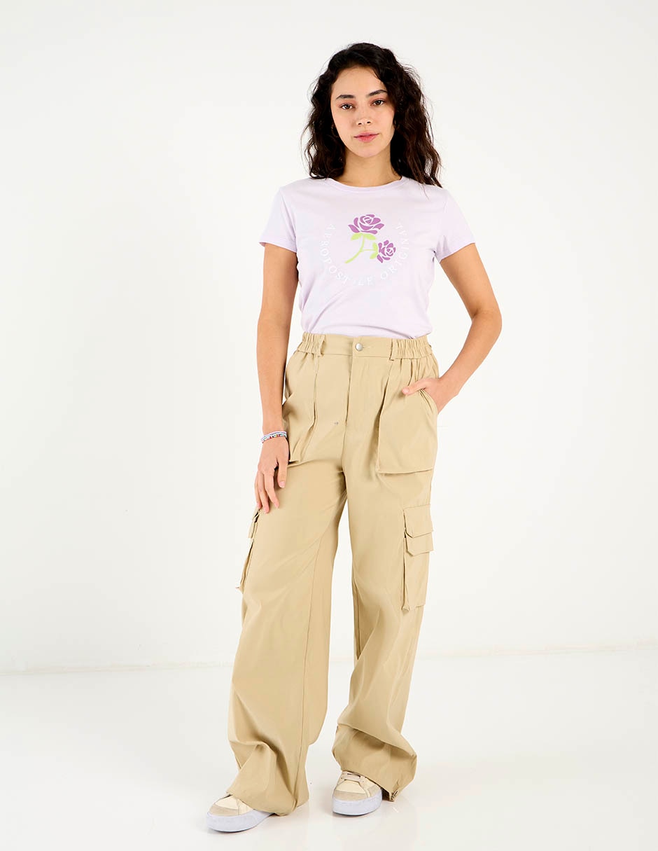 PANTALON AERO P0012493 AMPLI, M, KHAKI
